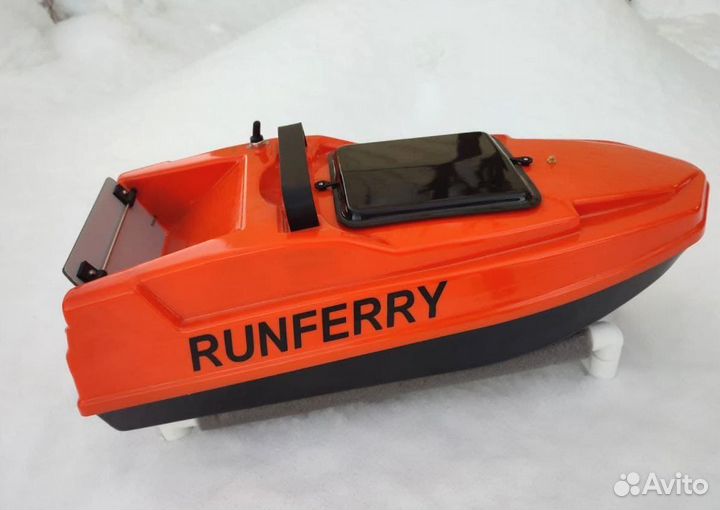 Прикормочный карповый кораблик Runferry Solo Mini