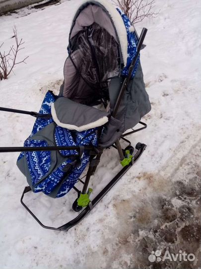 Санки коляска