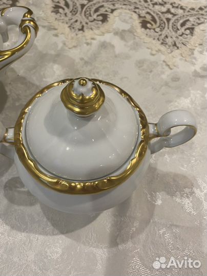 Фарфор веймар супник, сахарница