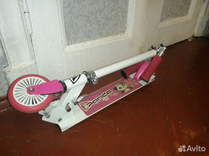 Самокат детский двухколесный бу