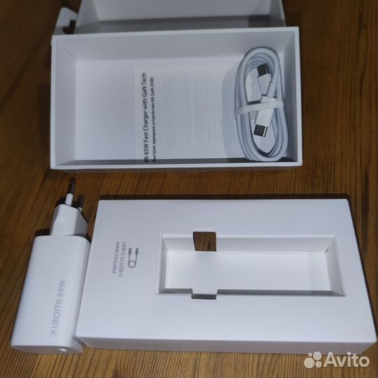 Быстрая зарядка Xiaomi 65W