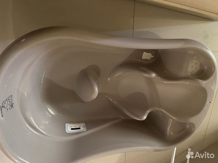 Ванночка для купания с термометром