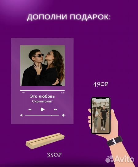 Фото с рамкой / Лучший подарок