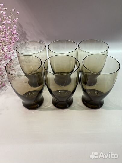 Стаканы цветное стекло СССР