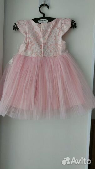Платье для девочки на годик р.80 розовое