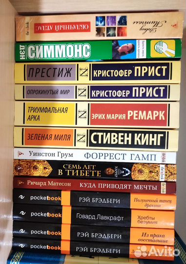 Проза, фантастика, повести в мягкой обложке