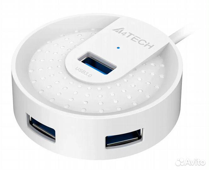 USB-концентратор A4tech HUB-30 White