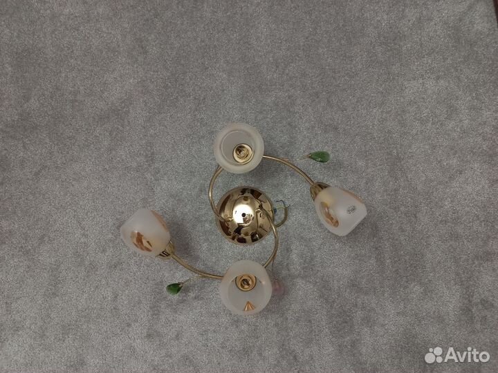 Люстра потолочная бу