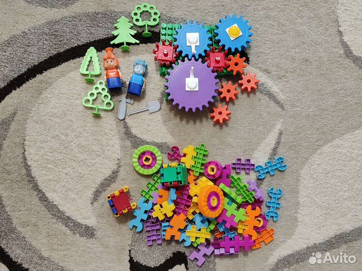 Конструкторы Фиксики развивающие 2шт