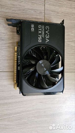 Видеокарта gtx 750 1гб