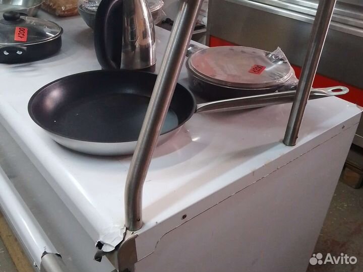 Сковорода нерж сталь с антипригарное покрытие