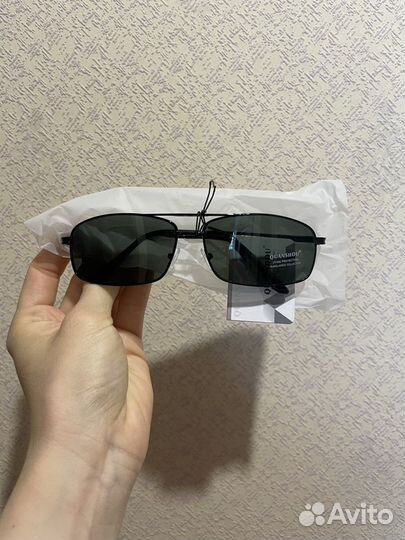 Солнцезащитные очки мужские стекло / поляризация