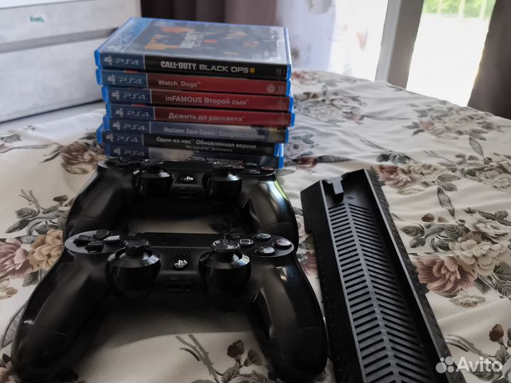 Ps4 slim 1tb с играми продаю до 1 июня бронь в лс