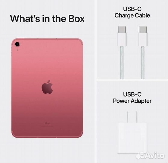 Планшет Apple iPad 10.9 2022, 64 гб, Wi-Fi, iPadOS