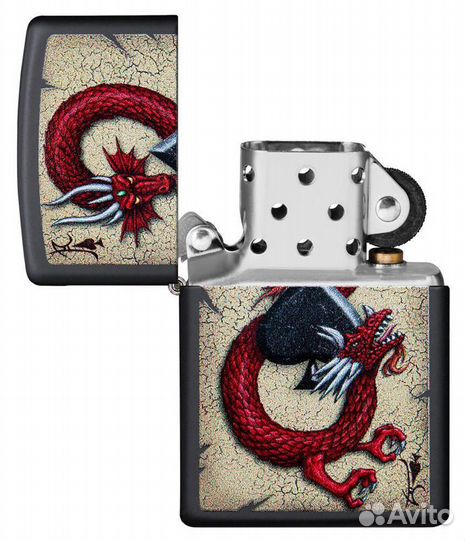 Зажигалка Zippo - Dragon Ace Design