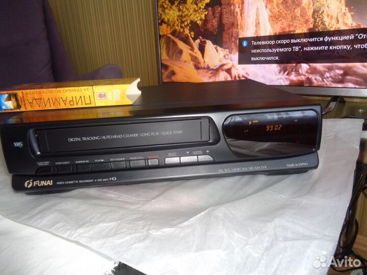 Видеомагнитофон новый funai