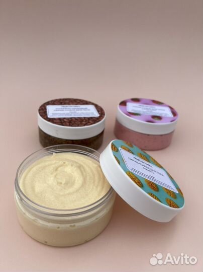 Сахарный скраб для тела