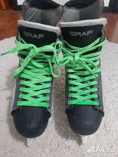 Коньки хоккейные Graf G Super 101 45 размер