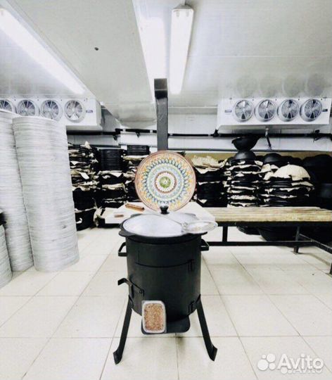 Казан чугунный под печь