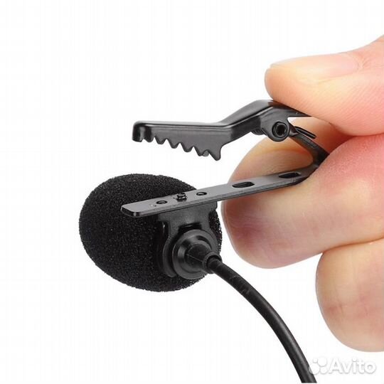 Микрофон петличный (петличка) двойной mini Jack