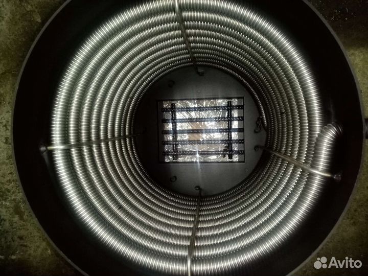 Дровяной водонагреватель для бассейна