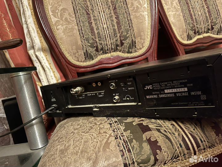 Видеомагнитофон jvc hr-d321em