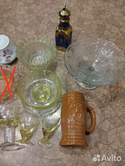 Стеклянная посуда СССР