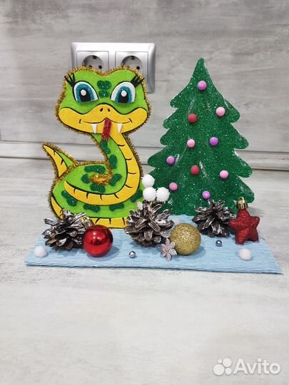 Поделка новлгодняя