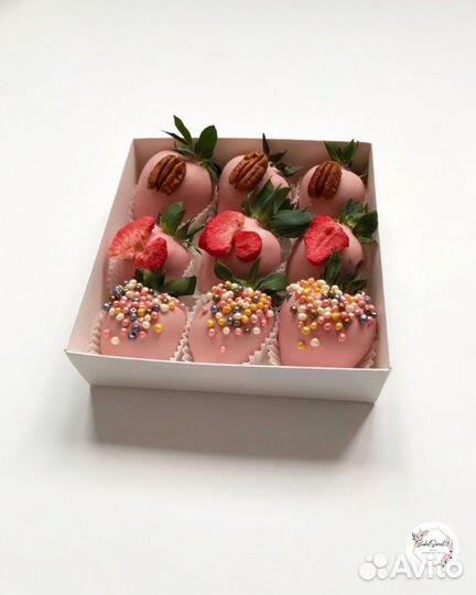 Клубника в шоколаде набор