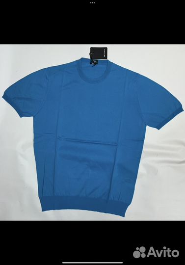 Джемпер Kiton бирюзовый