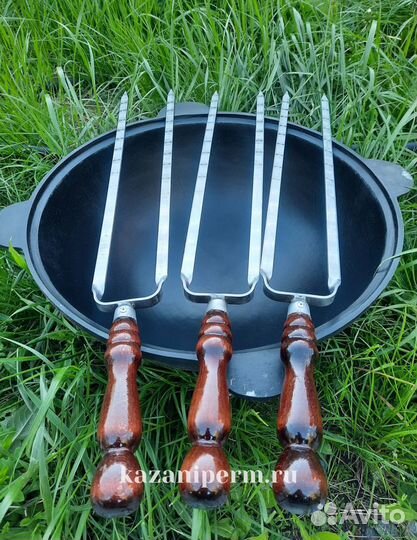 Шампура двойные / Шампур вилка