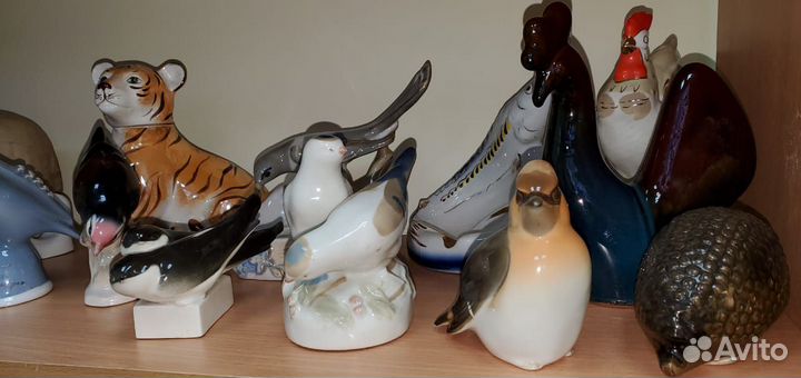 Фарфоровые статуэтки СССР и Европа