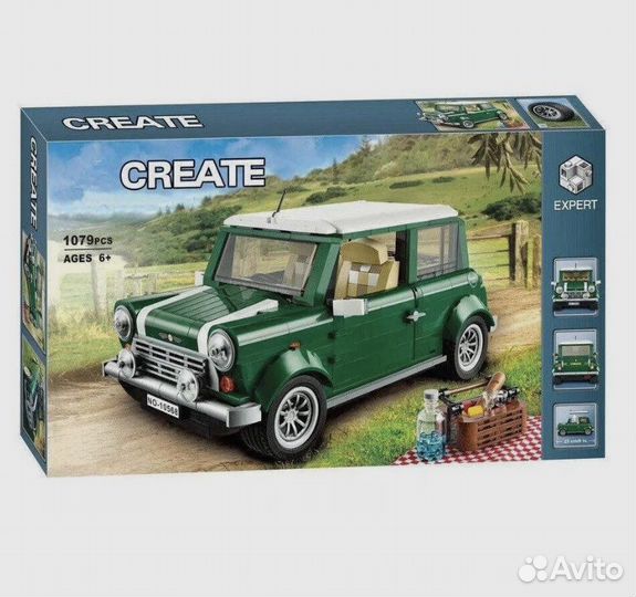 Конструктор аналог lego creator expert vw fiat