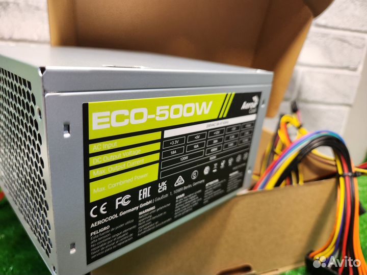 Блок питания aerocool 500w