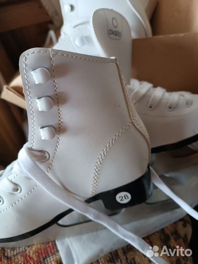 Коньки фигурные детские 28 размер oxelo