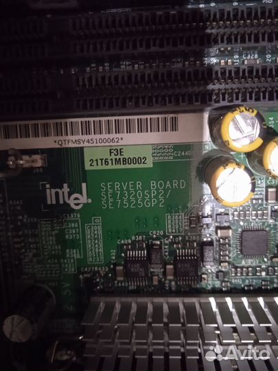 Серверная материнская плата intel SE7320SP2 604