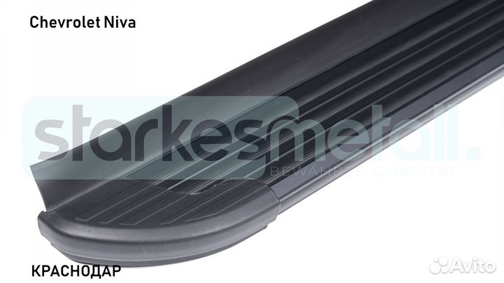 Пороги подножки Chevrolet Niva Comfort