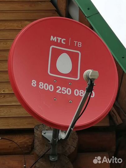 Комплект спутникового тв+интернет МТС