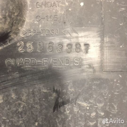 Пыльник защита радиатора Opel Antara Опель Антара