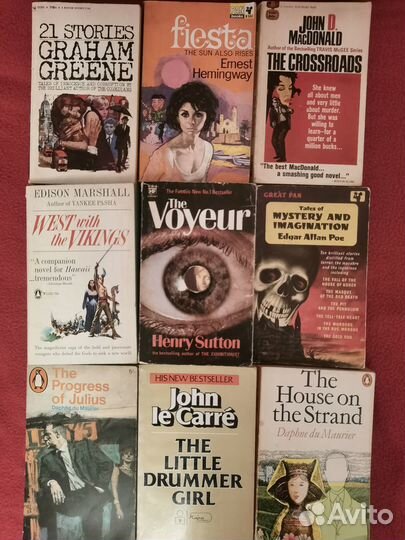 Книги на английском детективы ужасы и другое