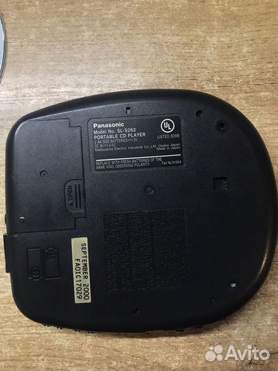 Cd плеер panasonic sl-s262