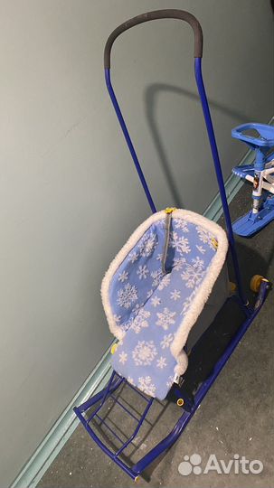 Коляска санки