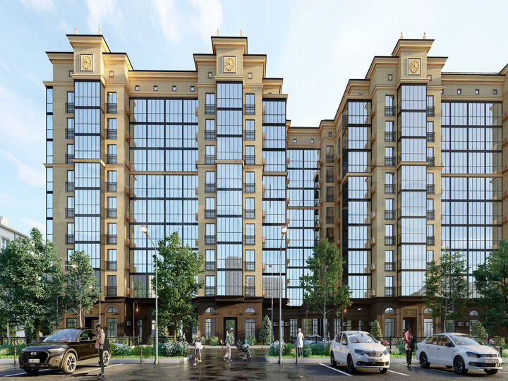 3-к. квартира, 85,9 м², 9/9 эт.