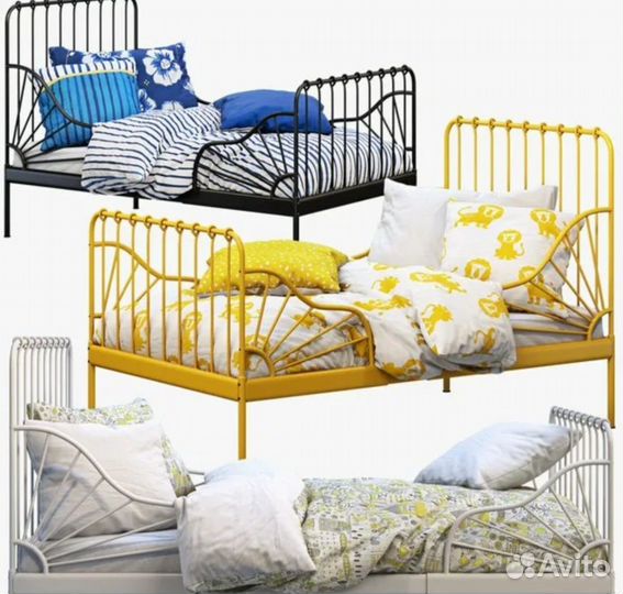 Детская кровать IKEA minnen