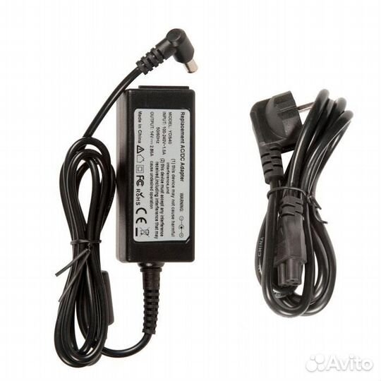 Блок питания для монитора и телевизора LCD 14V 2.8