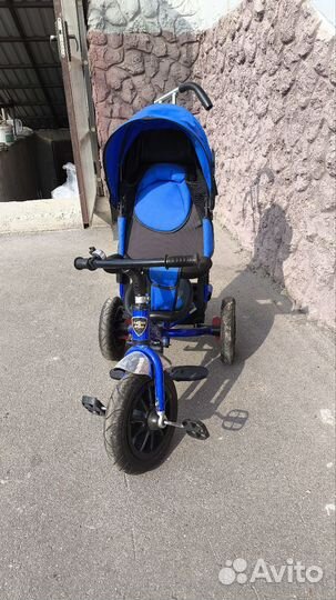 Детский велосипед с ручкой бу