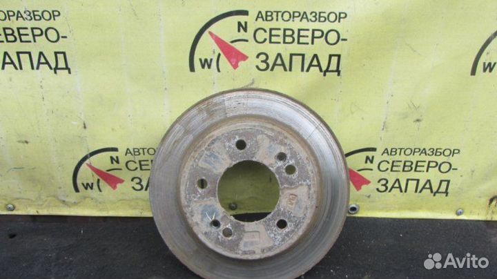 Диск тормозной задний Hyundai Avante MD G4FD
