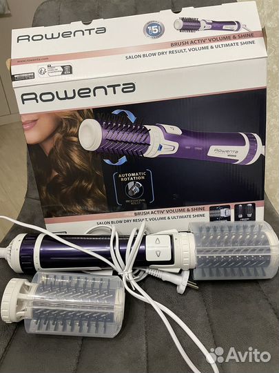 Фен щетка вращающаяся rowenta