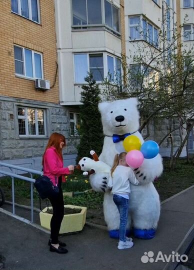 Поздравление Белого Мишки Зайца или Зайки Аниматор