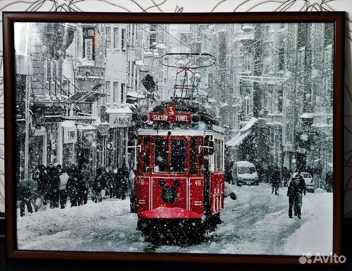 Интерьерная картина фото постер 50х70см